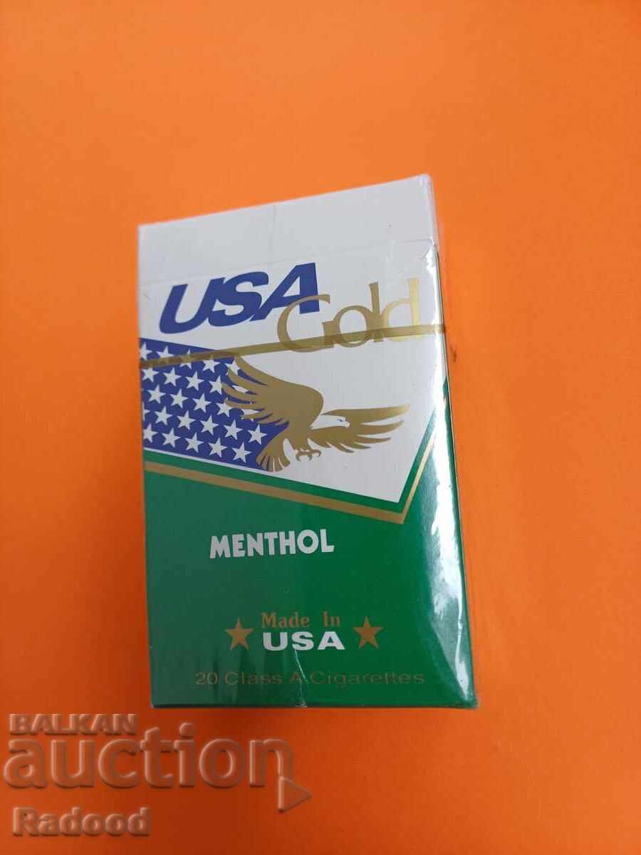 USA Gold menthol от булгартабак с цена € 25.00 | 48.90 лв.