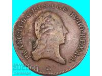 Austria 1 Kreuzer 1800 E - Karlsburg Franz II - rar