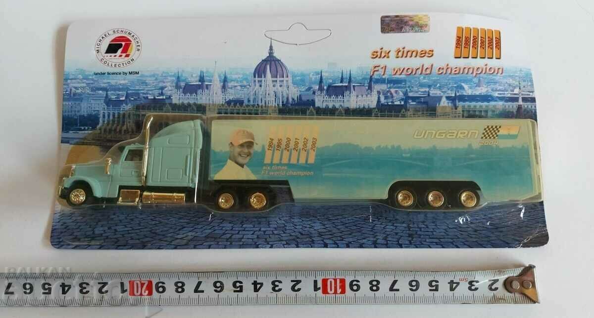 COLLECTOR TRUCK SCHUMAHER FORMULA TRUCK NEW UNUSED COLLECTOR TRUCK SCHUMAHER FORMULA TRUCK NEW UNUSED