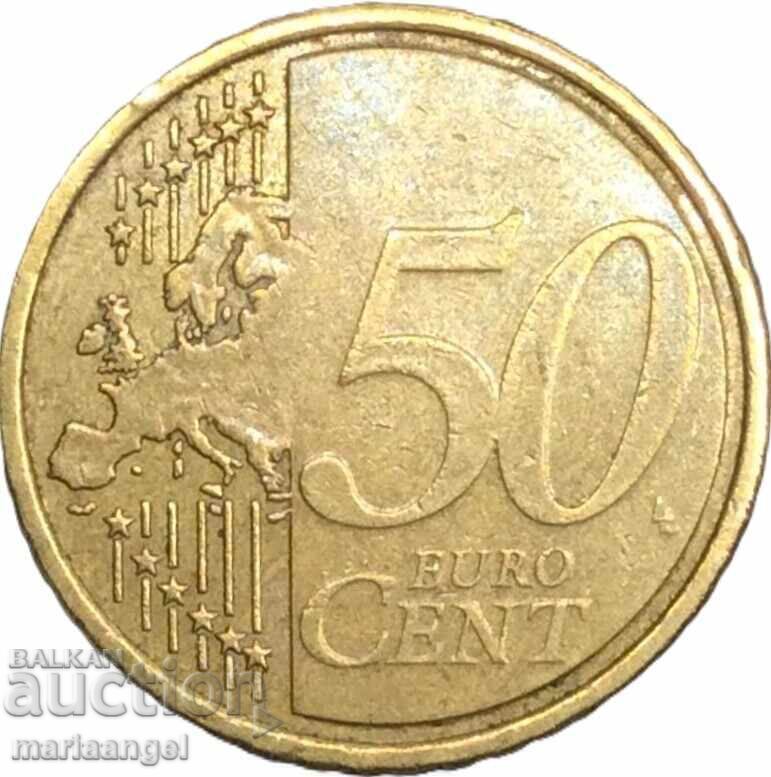 50 λεπτά ευρώ 2008 Κύπρος - 6
