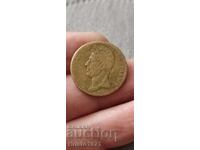 5 centime 1829 Franța