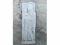 PLASTER PANEL VIRGIN MARY JESUS CHRIST ICON
