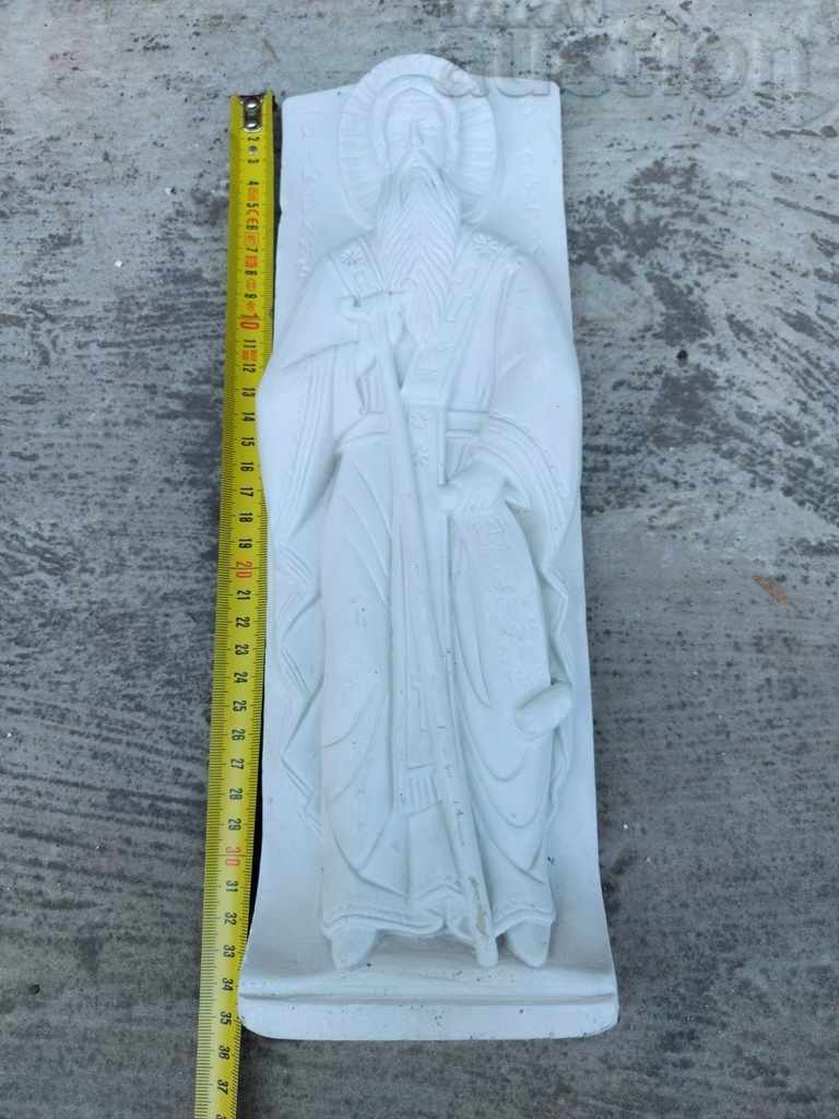 Auction  PLASTER PANEL SAINT IVAN RILSKI ICON