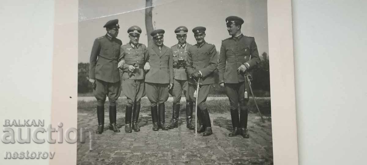 OLD PHOTO WWII OFFICERS with price € 7.00 | 13.69 BGN
