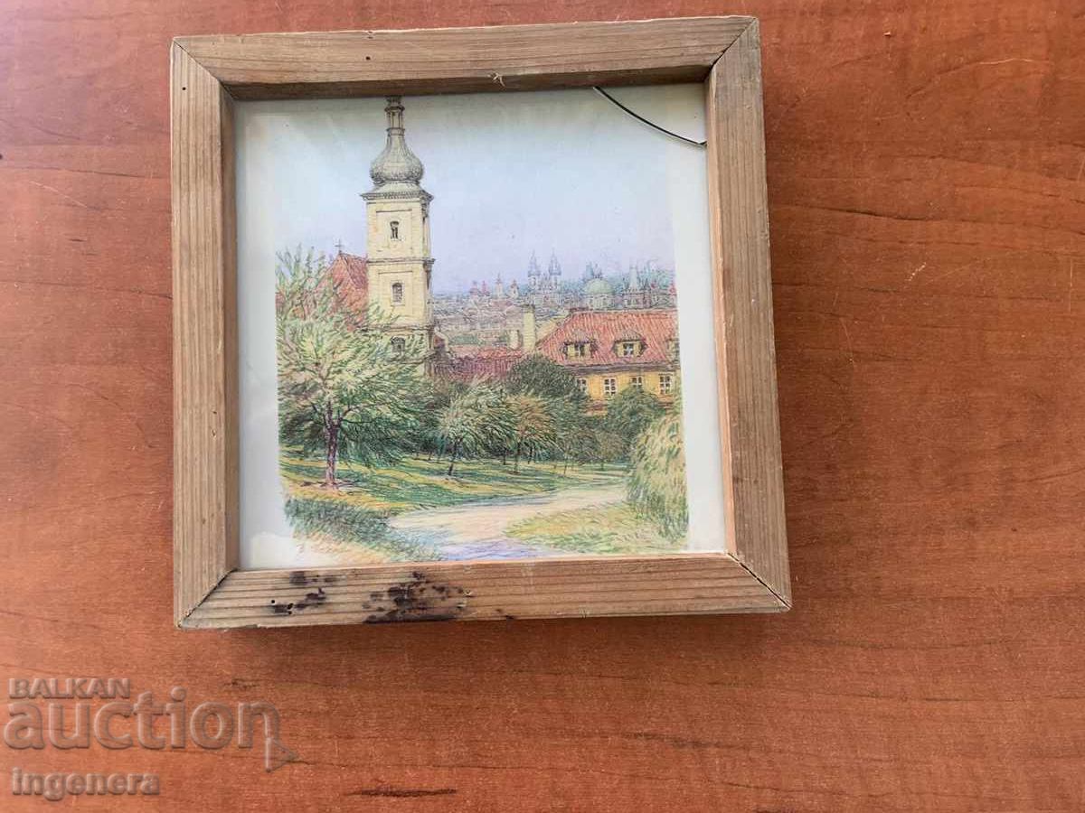 КАРТИНА ГРАФИКА ЛИТОГРАФИЯ СТЪКЛО РАМКА ДЪРВО ПОДПИС КАРТИНА ГРАФИКА ЛИТОГРАФИЯ СТЪКЛО РАМКА ДЪРВО ПОДПИС