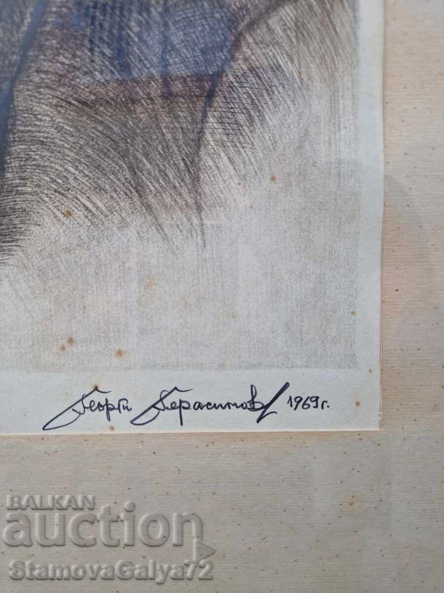 Georgi Gerasimov - Εύρημα, αυθεντικός πίνακας ζωγραφικής, ξηρή και - 5 Georgi Gerasimov - Εύρημα, αυθεντικός πίνακας ζωγραφικής, ξηρή και - 5
