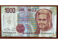 1000 lire, Italia, 1990
