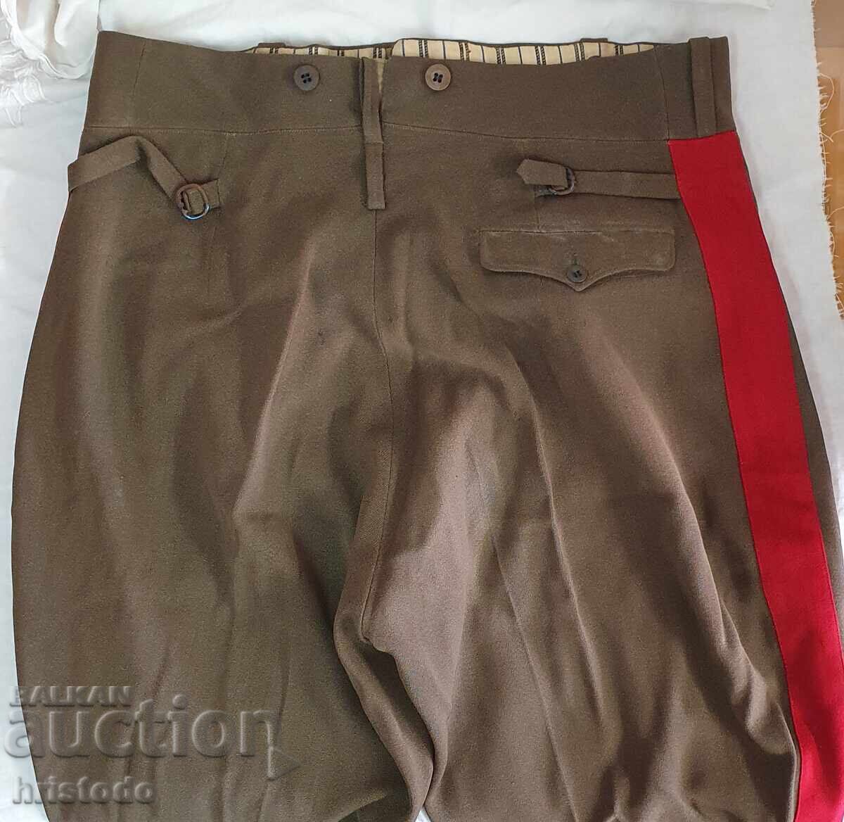 Livrarea Pantaloni militari vechi regali, tip chilot (breeches)