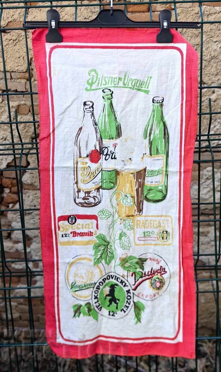 ADVERTISING BEER COVER SQUARE BOTTLE BEER