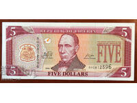 5 dolari, Liberia, 2009