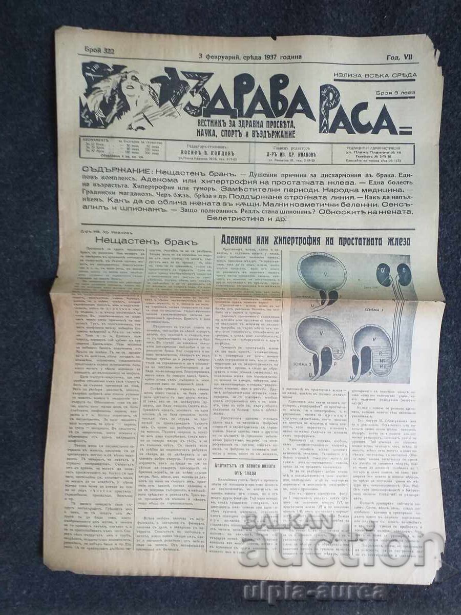 1937 RASĂ SĂNĂTOASĂ