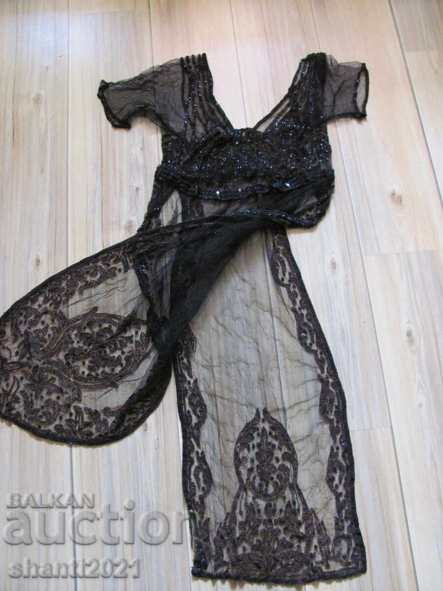 Kingdom of Bulgaria women's dress, lace, beads with price € 755.00 | 1476.66 BGN
