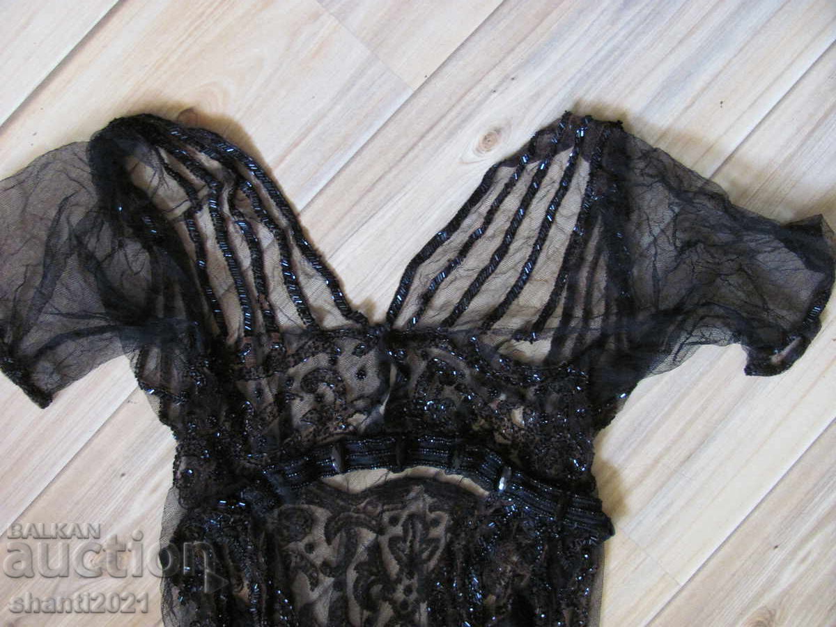 Delivery of Kingdom of Bulgaria women's dress, lace, beads