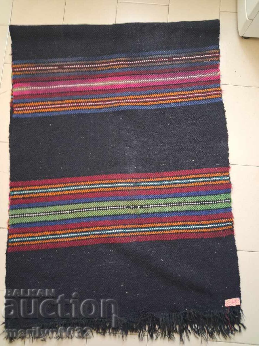 Livrarea Vechi covor țesut manual din lână, preș, 2,00/0,80 metri Livrarea Vechi covor țesut manual din lână, preș, 2,00/0,80 metri