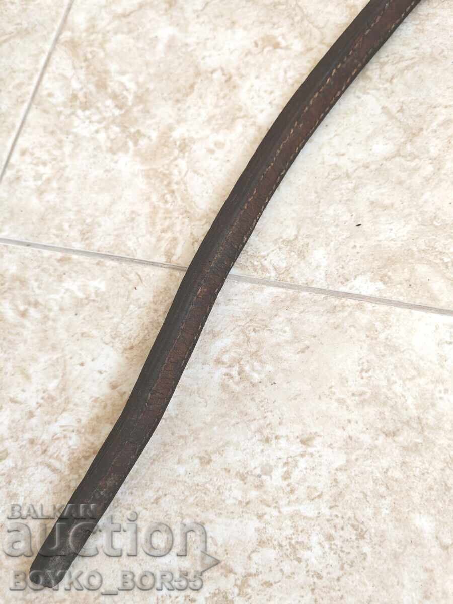 Antique Military Cavalry Horse Whip 1940s - 5