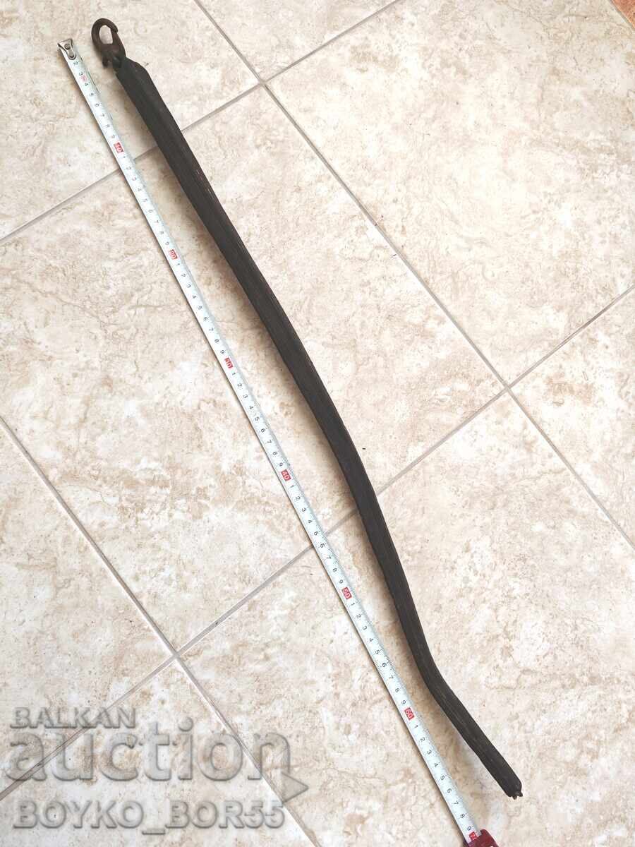 Antique Military Cavalry Horse Whip 1940s - 7