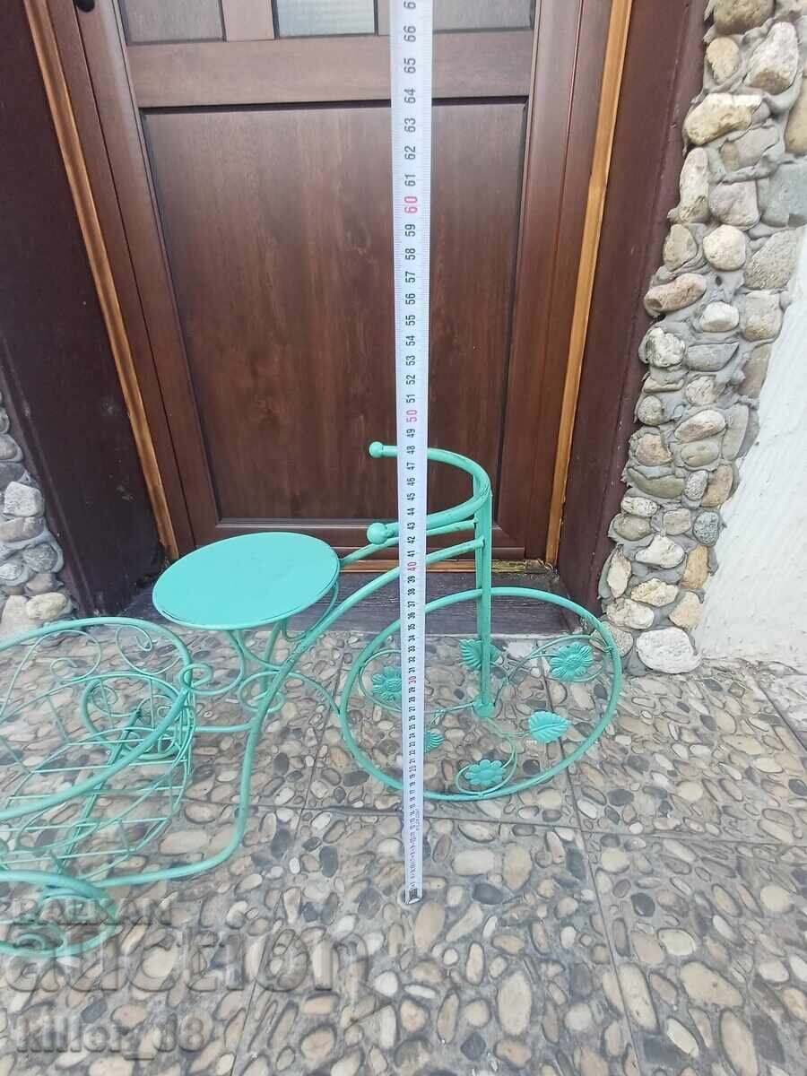 Decorațiune de grădină tricicletă metalică - 7 Decorațiune de grădină tricicletă metalică - 7