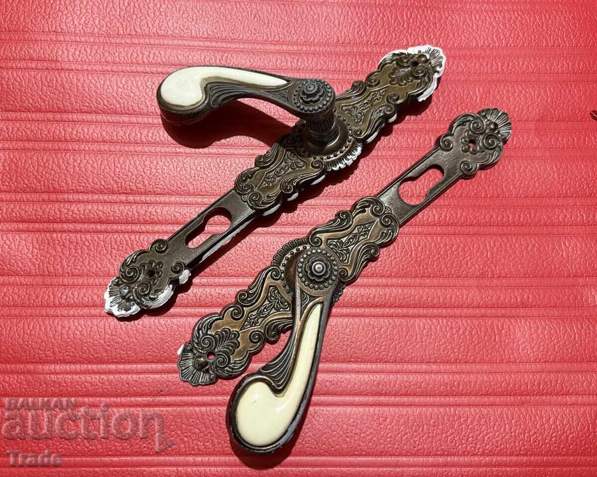 Old vintage door handles