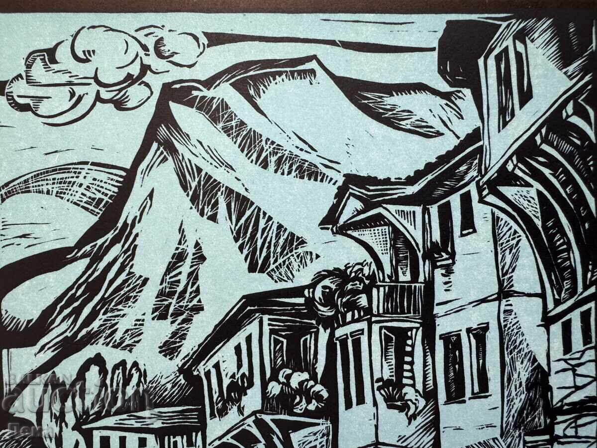 Grafică Zdravka Aleksieva 1988 - 5 Grafică Zdravka Aleksieva 1988 - 5