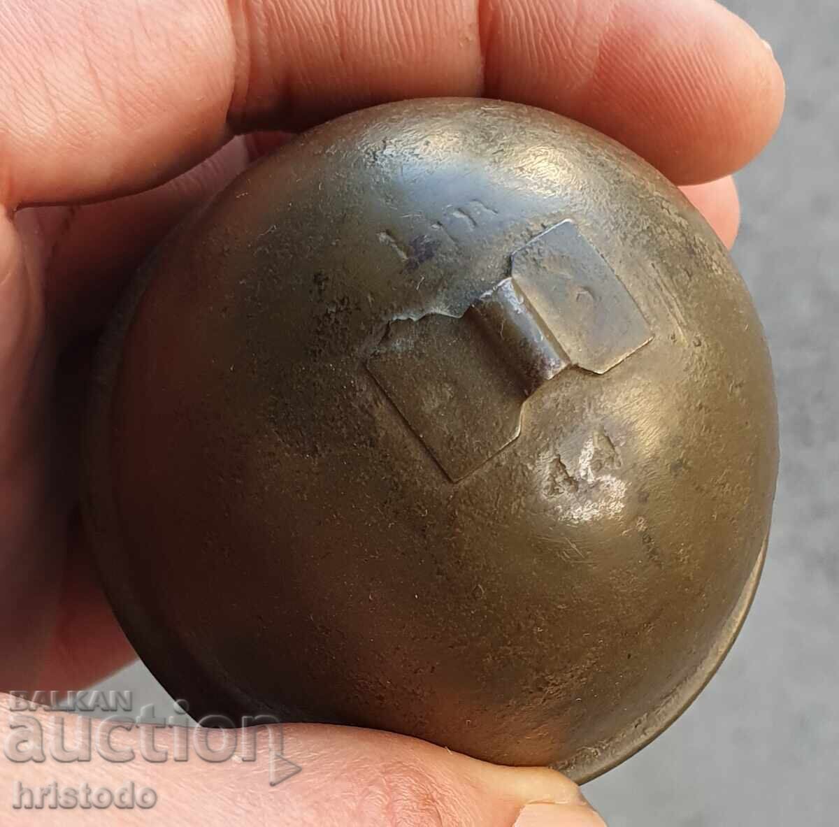Licitație Carcasă de grenadă germană inactivă M39 „Ou” WWII 1944 Licitație Carcasă de grenadă germană inactivă M39 „Ou” WWII 1944
