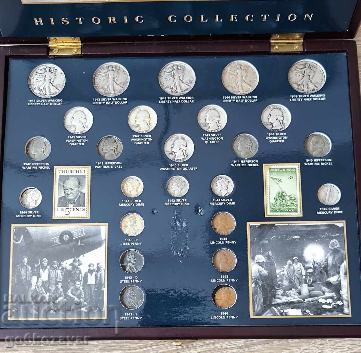 Licitație Colecție istorică din Al Doilea Război Mondial – 15 monede de argint ! Licitație Colecție istorică din Al Doilea Război Mondial – 15 monede de argint !