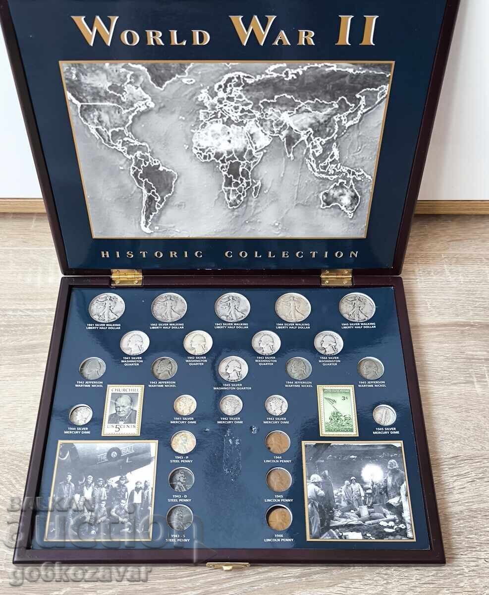 Livrarea Colecție istorică din Al Doilea Război Mondial – 15 monede de argint ! Livrarea Colecție istorică din Al Doilea Război Mondial – 15 monede de argint !