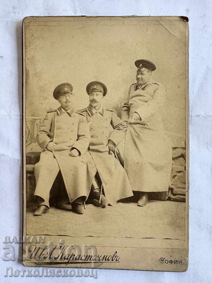 Стара снимка картон  Иван Карастоянов 1894