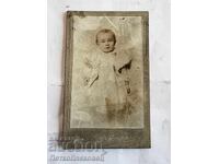 Old cardboard photograph Adolf Wolfram Veliko Tarnovo