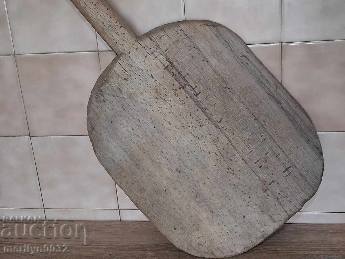 Доставка на Стара лопата за хляб дървения за пещ дърво 97 см дължина Доставка на Стара лопата за хляб дървения за пещ дърво 97 см дължина