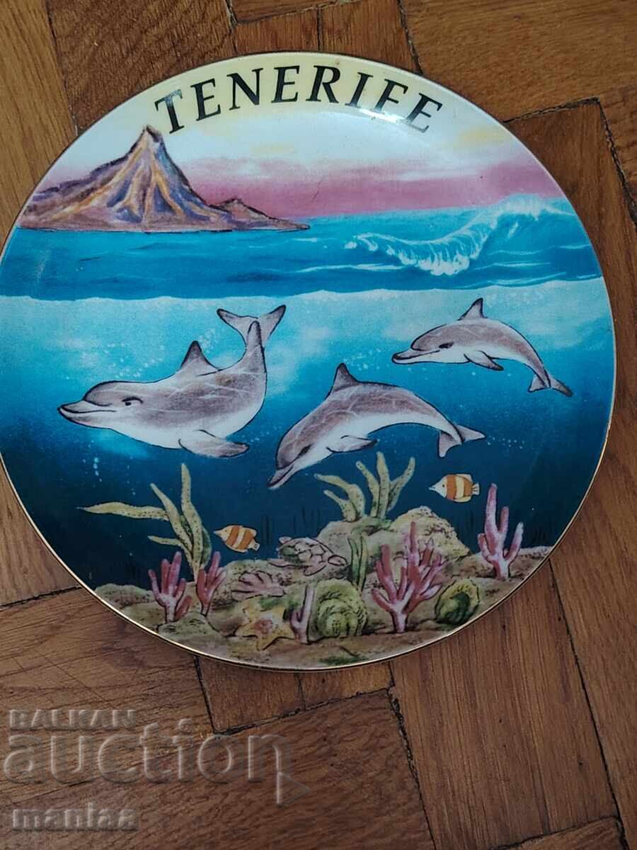 Farfurie cu delfini