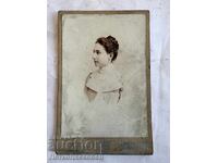Old cardboard photograph Carlo Albrecht Varna
