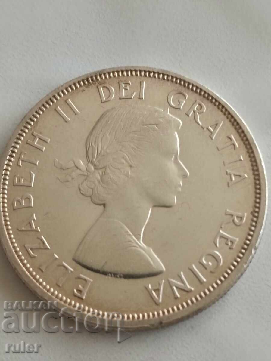 Canada 1 Dollar 1964 Silver 23.33 g with price € 31.10 | 60.83 BGN