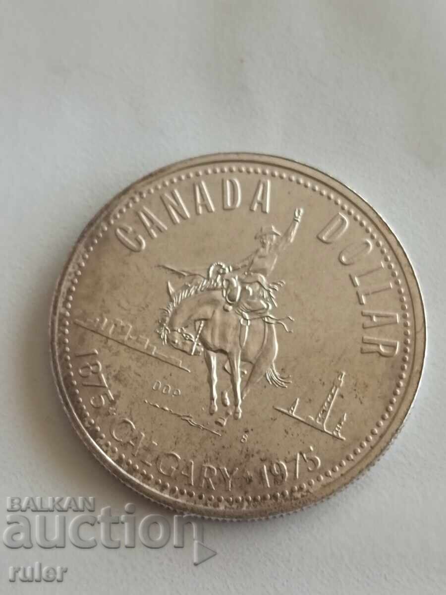 Canada 1 dollar 1975 Silver 23.33 g