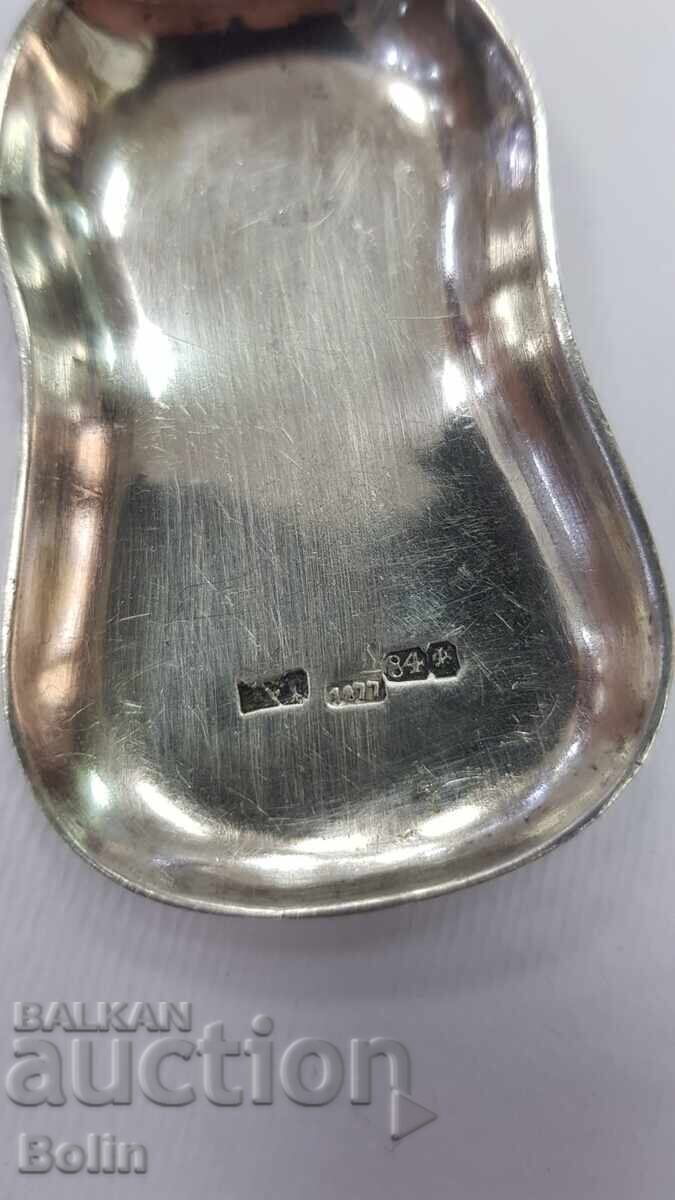 Rare Russian Tsarist spoon 84 zolotnik - 1877 - "Russian Style" - 5