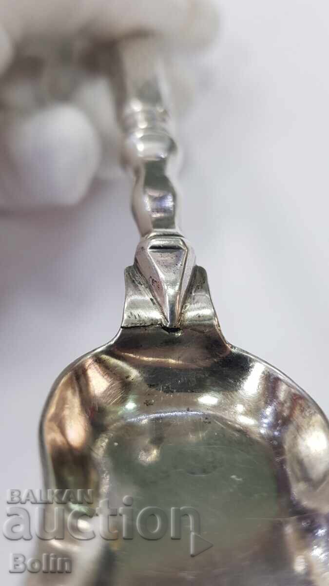 Rare Russian Tsarist spoon 84 zolotnik - 1877 - "Russian Style" - 6