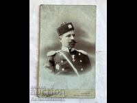Стара снимка картон Д. А. Карастоянов