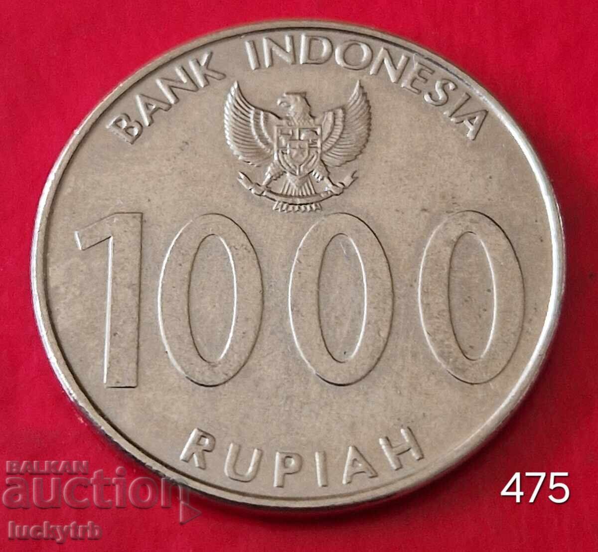1000 рупии 2010 - Индонезия
