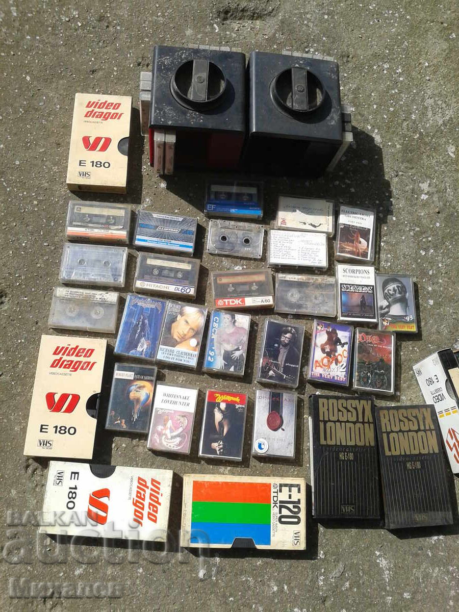 Casete audio & video