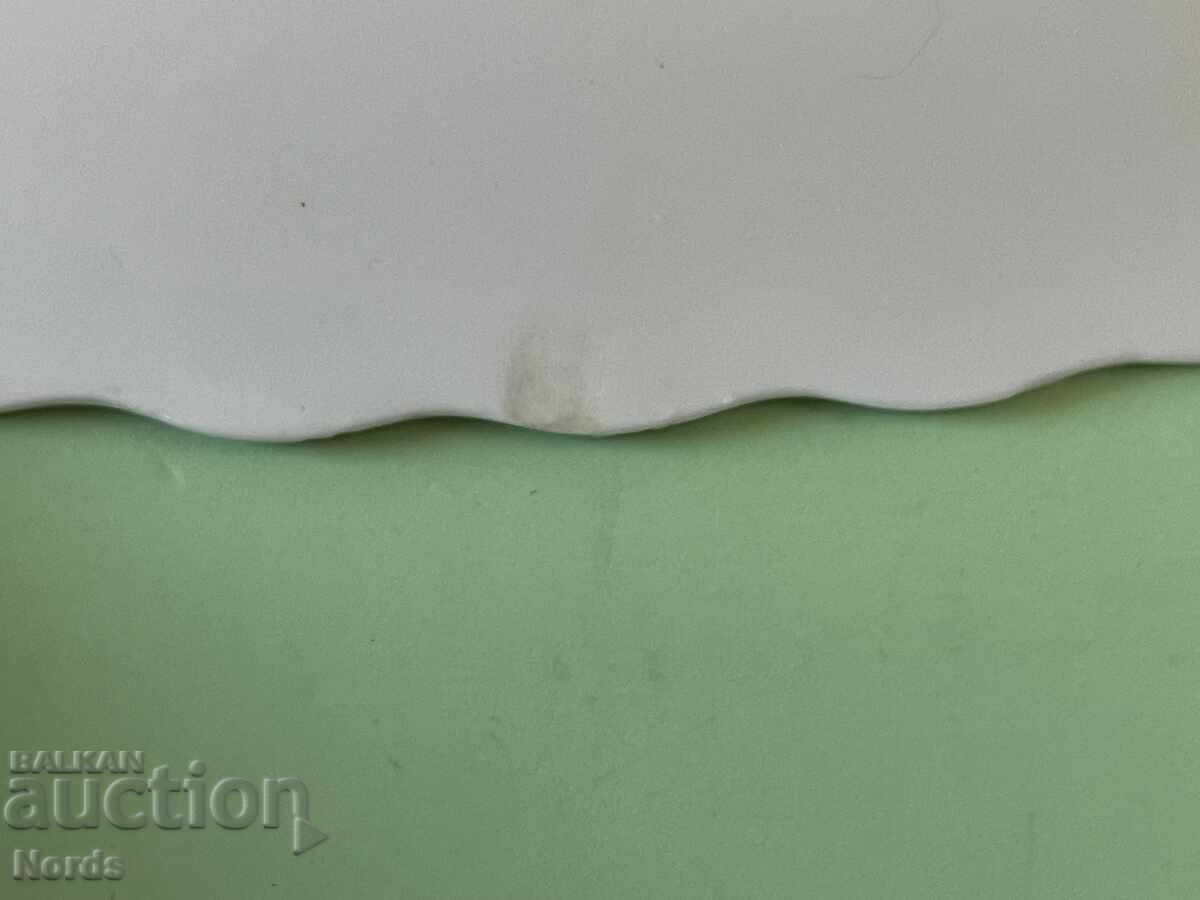 The Lady with the Crinoline - porcelain platter - 6