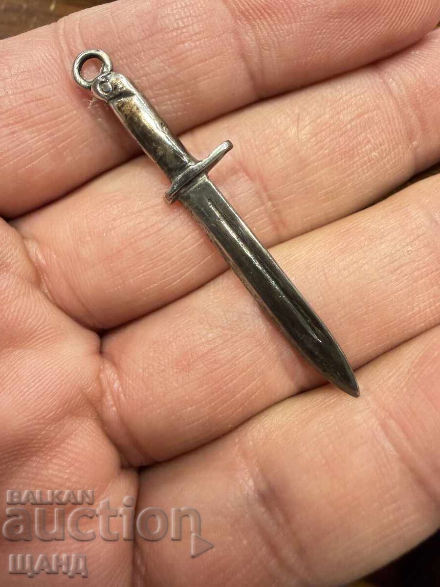 PSW Știc Mannlicher 1916 NEGRU Argint Jeton Pandantiv Semn Ordin cu preț € 57.00 | 111.48 BGN