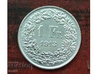 Switzerland 1 franc 1913 - quality