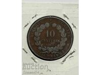 10 сантима 1882 Франция