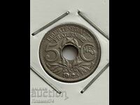 5 centimes 1925 France