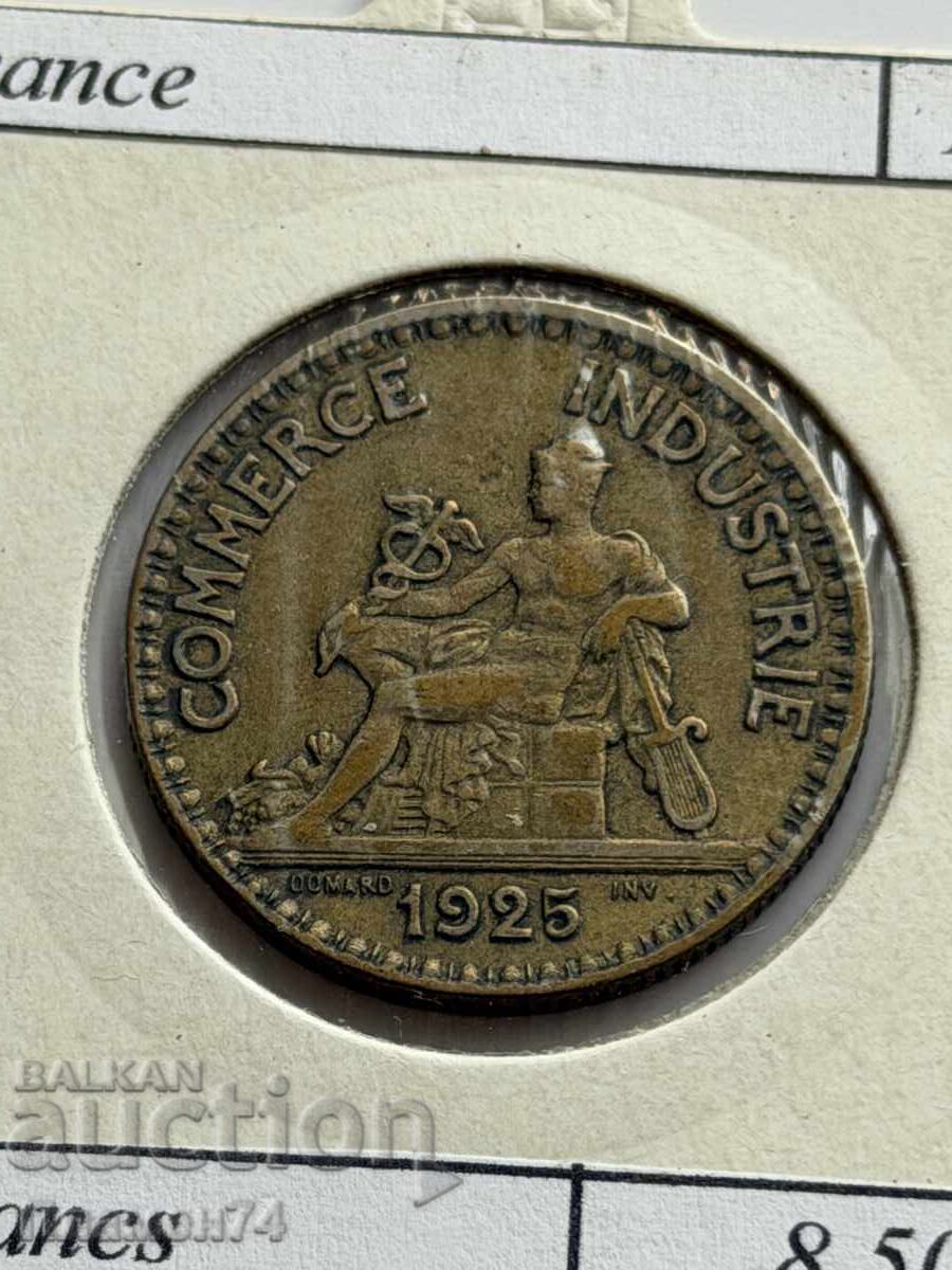 2 φράγκα 1925 Γαλλία με τιμή € 1.00 | 1.96 BGN 2 φράγκα 1925 Γαλλία με τιμή € 1.00 | 1.96 BGN