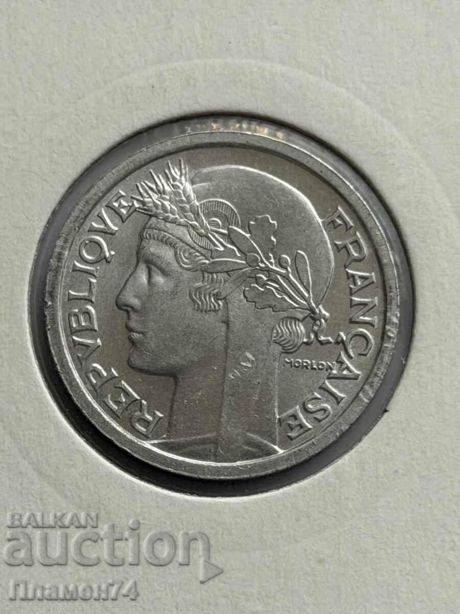 1 franc 1941 France with price € 1.00 | 1.96 BGN