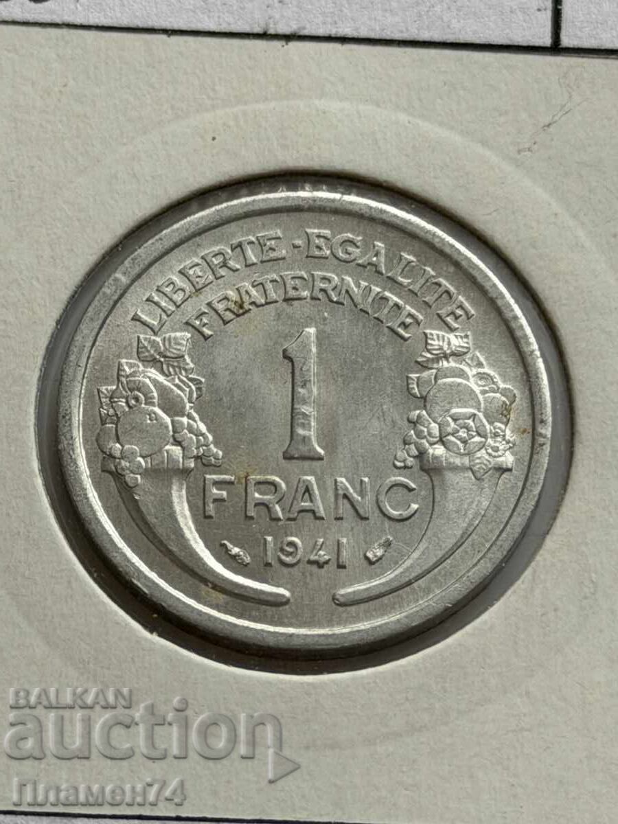 1 franc 1941 France