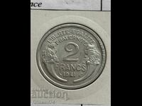 2 franci 1941 Franța