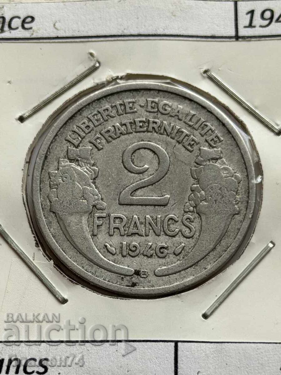 2 francs 1946 France