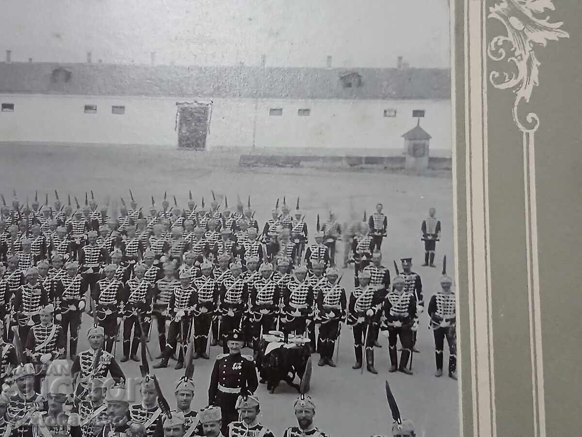 Livrarea FOTOGRAFIE-POZĂ VECHE CARTON-ȚARUL FERDINAND Livrarea FOTOGRAFIE-POZĂ VECHE CARTON-ȚARUL FERDINAND