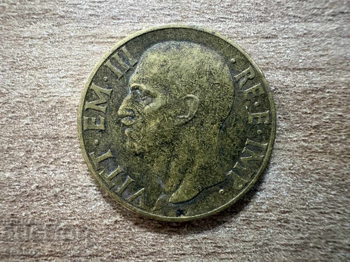 Италия - 10 чентезими (1939) - бронз с цена € 1.70 | 3.32 лв.